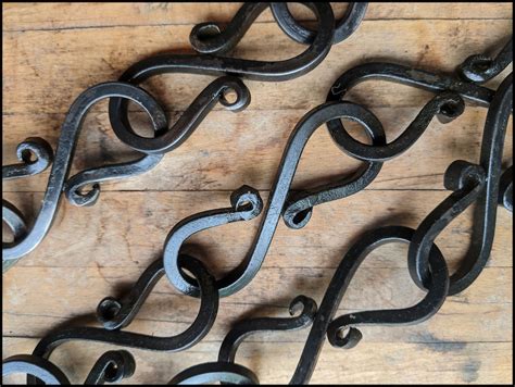 Decorative Chain Hand Forged 3/16 Square - Etsy