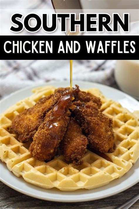 Easy Southern Chicken and Waffles Recipe