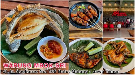 Warung Mbok Sri Di Kota Batu Malang Semua Makanannya Enak Kuliner