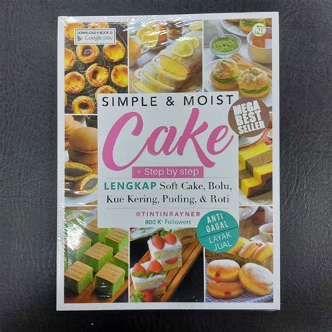 Jual Buku Simple Moist Cake Simpel Dan Lembut Membuat Kue Shopee