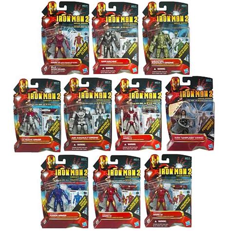 Iron Man 2 Movie Action Figures Wave 5 - Entertainment Earth