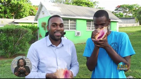 Bahamians Attempt To Break Conch Shell Blowing World Record Youtube