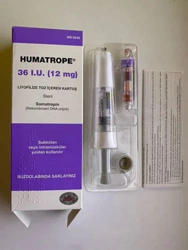 Humatrope pen Lilly 12mg (36IU) at Rs 2500/box | HGH Injection in New ...