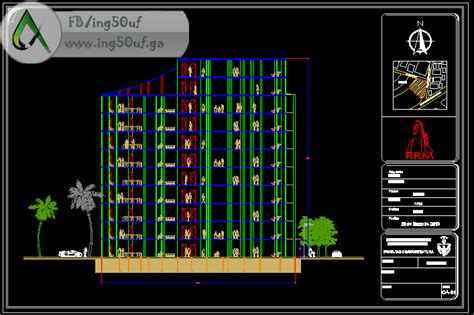 مخطط مشروع مكاتب عمل offices بشكل مميز اوتوكاد dwg