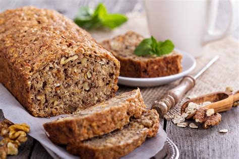 Banana Bread Aux Flocons D Avoine La Recette Saine Recette Chef