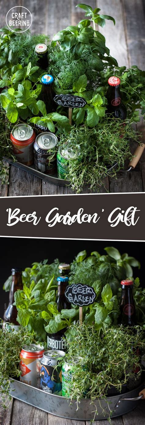 A Mock Beer Garden Gift Idea For Beer Lovers Fresh Herbs They Can