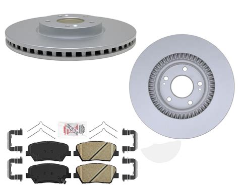 Front Brake Rotors Ceramic Pads For Kia Sorento