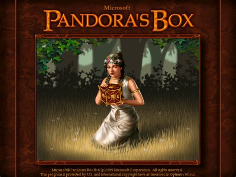 Pandora's Box | The Obscuritory