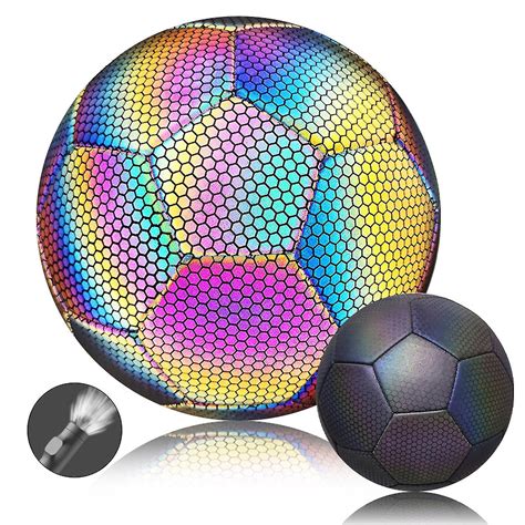 Glow-in-the-dark Soccer Ball Size 4 & 5, Luminous Ball For Night Games ...