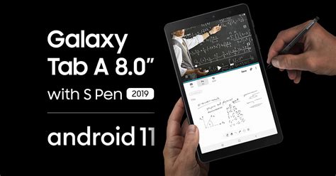 Samsung ปล่อยอัปเดต Android 11 ให้ Galaxy Tab 8 0 With S Pen 2019 แล้ว Techfeedthai