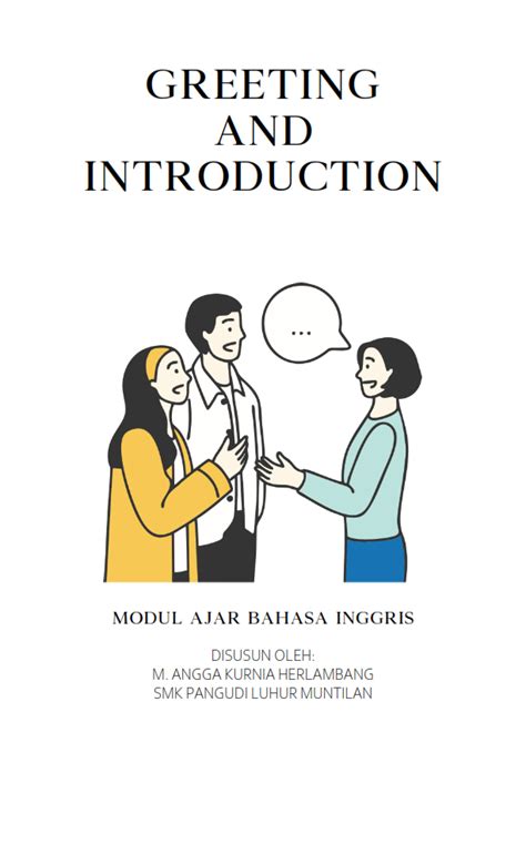 Greeting And Introduction Download Modul Ajar Bahasa Inggris