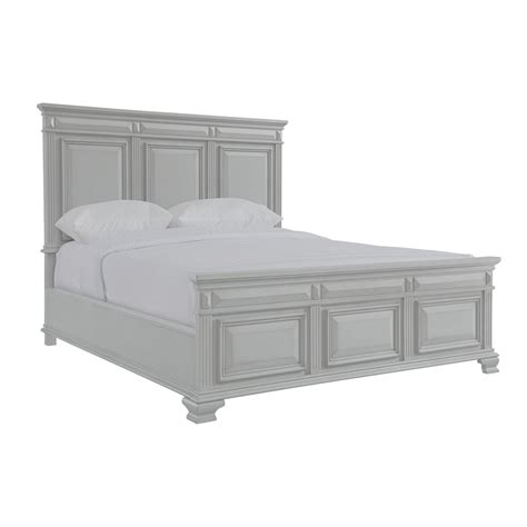 Picket House Furnishings Trent Queen Panel Bed In Grey