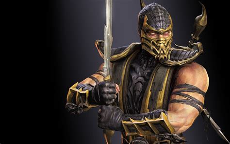 Kostenlose Hintergrundbilder Mortal Kombat Mortal Kombat X Skorpion