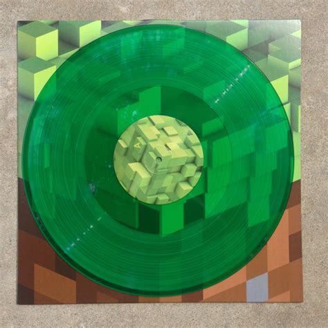 C418 Minecraft Volume Alpha Vinyl Lp Album Limited Edition Green Translucent