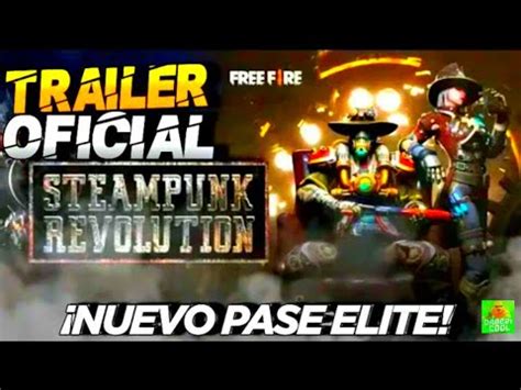 Nuevo Pase Lite De Free Fire Steampunk Lenny Youtube