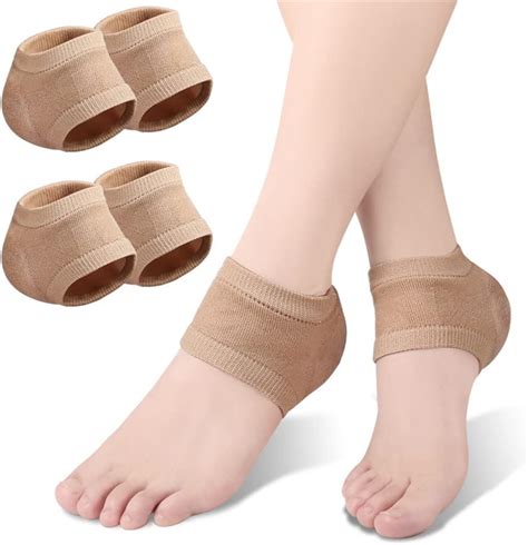 Amazon Moisturizing Heel Socks Pairs Soft Gel Lined Heel Socks