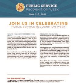 Join Us In Celebrating Public Service Recognition Week Partnership