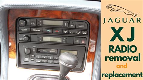 Jaguar Xj 1994 1997 Radio Removal And Replacement By Aftermarket Unit Diy Step By Step Youtube