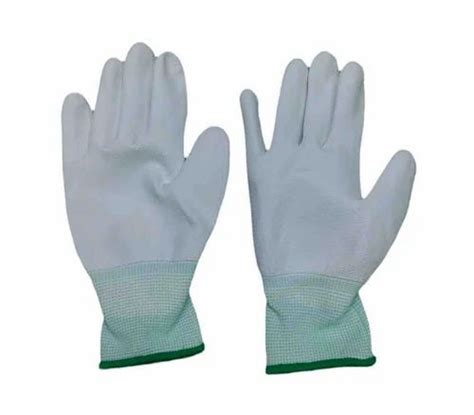 White Pu Coated Gloves Size Large At Pair In Bengaluru Id