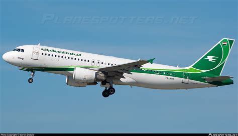 Yi Ard Iraqi Airways Airbus A Photo By Martin Oswald Id