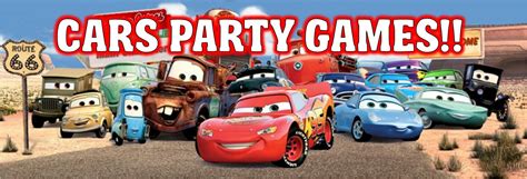 Disney Cars Party Games & Ideas