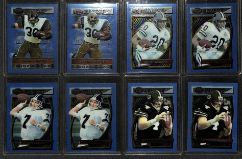 Lot Detail Topps Finest Football Near Complete Sets