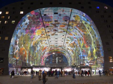 Markthal Rotterdam. Europe's largest covered market