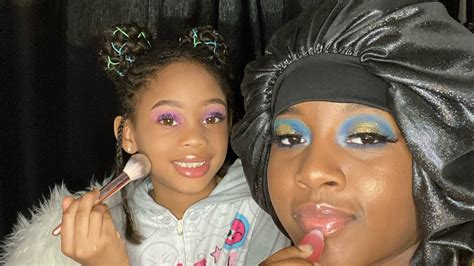 I Do My 7 Year Old Cousin Makeup 💄 Youtube