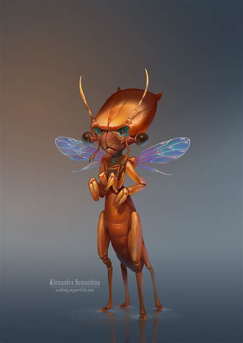 Cute insect aliens :: Behance