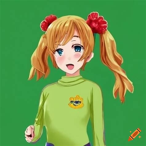 Anime Girls In Vibrant Wiggles Shirts On Craiyon