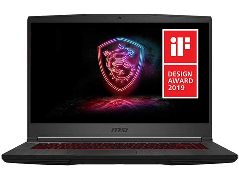 Open Box Msi Gf65 Thin 10sdr 1273 Gaming Laptop Intel Core I7 10750h 2 60 Ghz 15 6 Windows 10