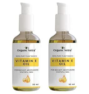 Buy Organic Netra Pure Plant Based Vitamin E Oil For Radiant