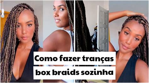 Como Fazer Tran A Box Braids Sozinha Diy E Tenha Um Resultado