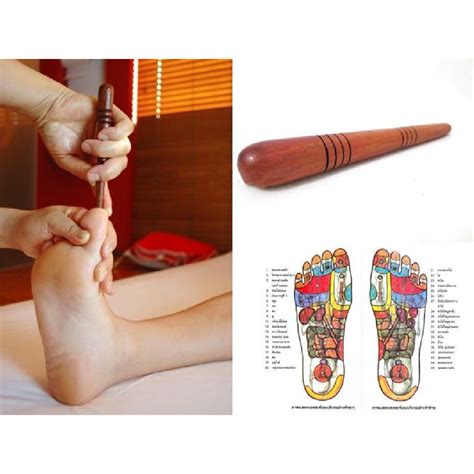 Wooden Stick Tools Thai Massage Foot Reflexology Health Therapy Ebay