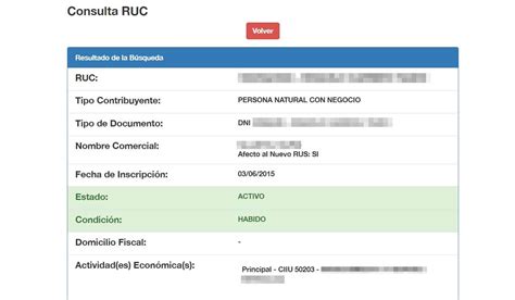 Consulta RUC SUNAT Online Consulta Virtual 2023 TodoEnPeru