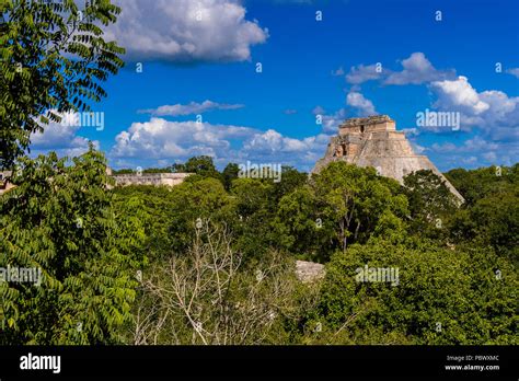 Great Pyramid Uxmal An Ancient Maya City Of The Classical Period One