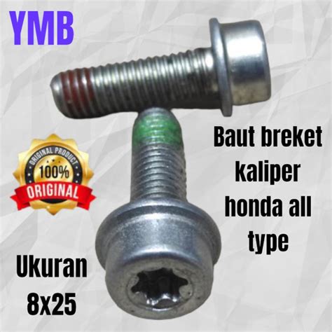 Baut Breket Kaliper Honda Beat Vario Scoopy Revo Supra Sonic Cb Cbr