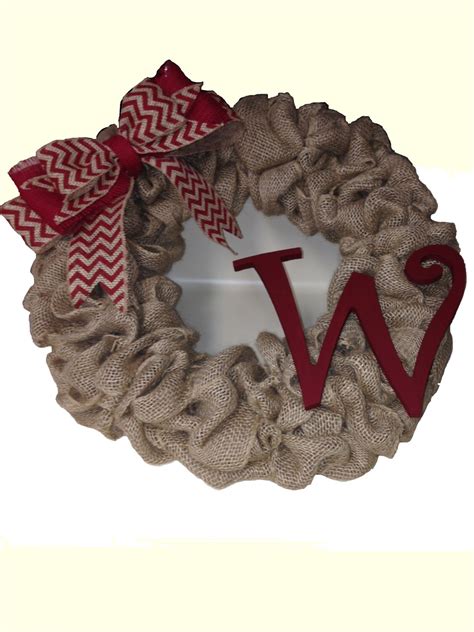 Handmade Burlap Wreaths - Etsy