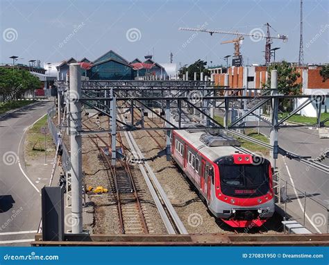 railway station  soekarno hatta airport editorial image image