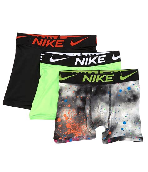 Nike Little/Big Boys 6-20 Printed Dri-FIT 3-Pack Boxer Brief | Dillard's