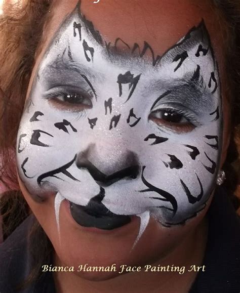 Snow Leopard By Bianca Hannah Halloween Face Face Painting