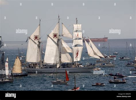 Tall Ships Race Falmouth Hi Res Stock Photography And Images Alamy