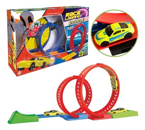 Pista Carrinho 360 Lançador Speed Looping Tipo Hotwheels MercadoLivre