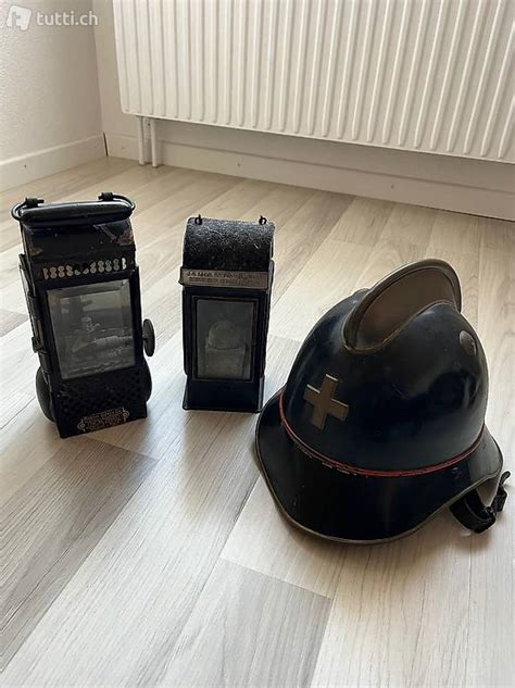 Feuerwehr Helm Laternen Antik Im Kanton St Gallen Tutti Ch