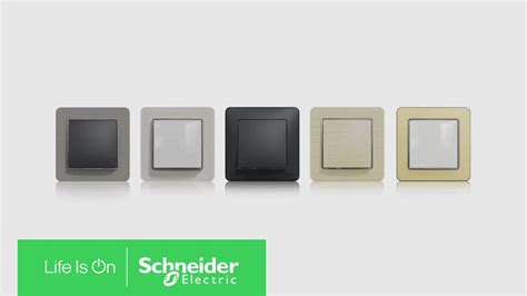 Sedna Design Elements новата гама ключове и контакти на Schneider