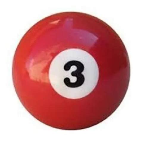 Bola Numero Bilhar Sinuca Snooker Mm Nova Avulsa Cs Bolas De