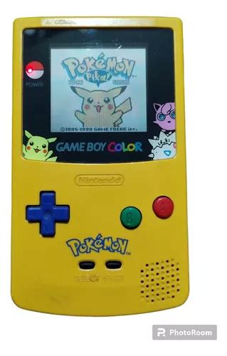 Consola Game Boy Color Pokemon Edición Pikachu Tapa Original MercadoLibre