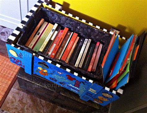 Girl About Home: DIY: Recycled Bookbox