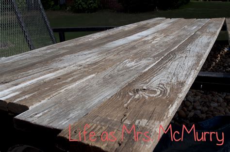 My Life as Mrs. McMurry: DIY | Barnwood Headboard