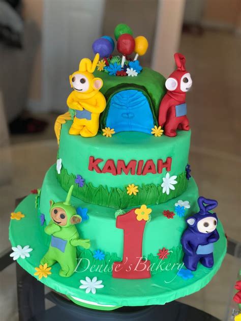 Delicious Teletubbies Cake